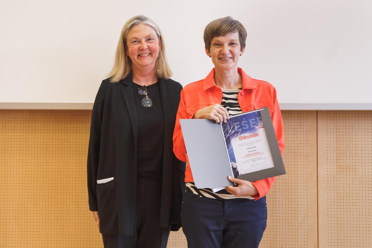 Kathrin Kneißel und Leonora Leitl