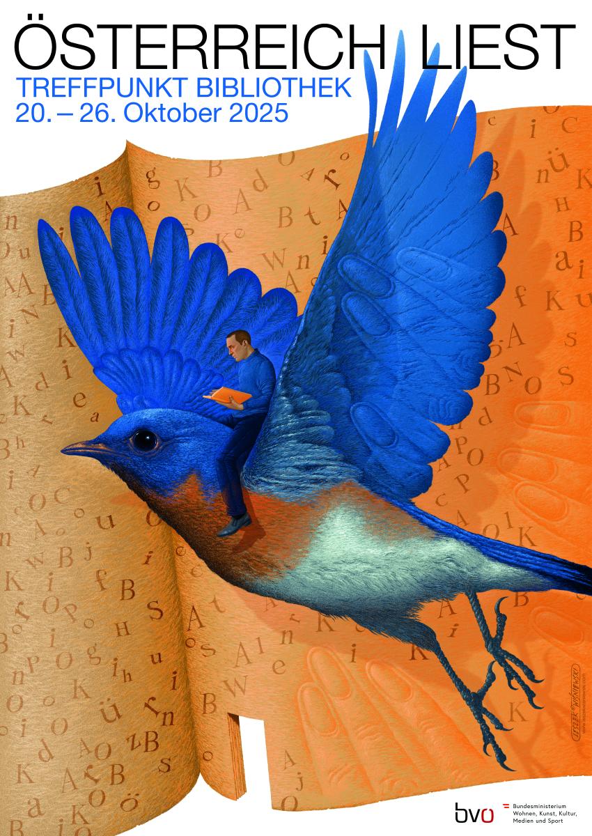 Plakat Österreich liest 2025
