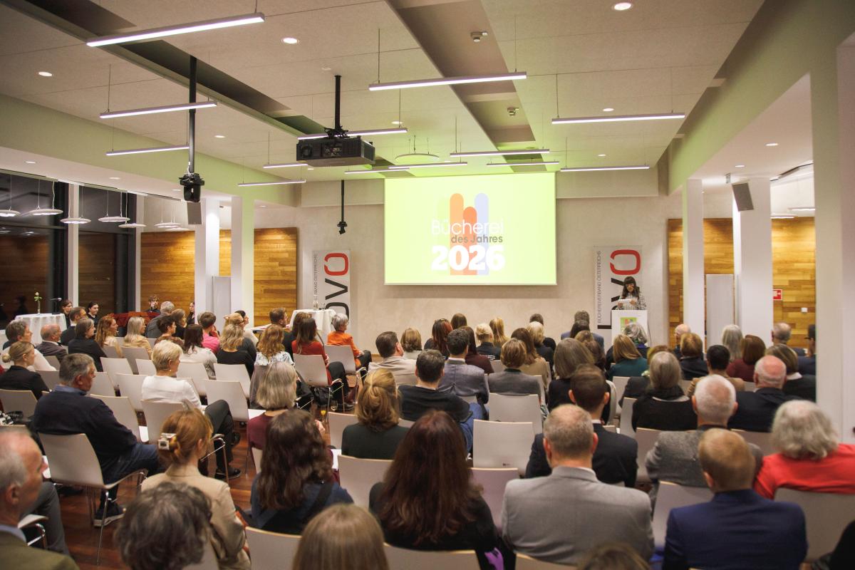 Verleihung 2. Österreichischer Büchereipreis 