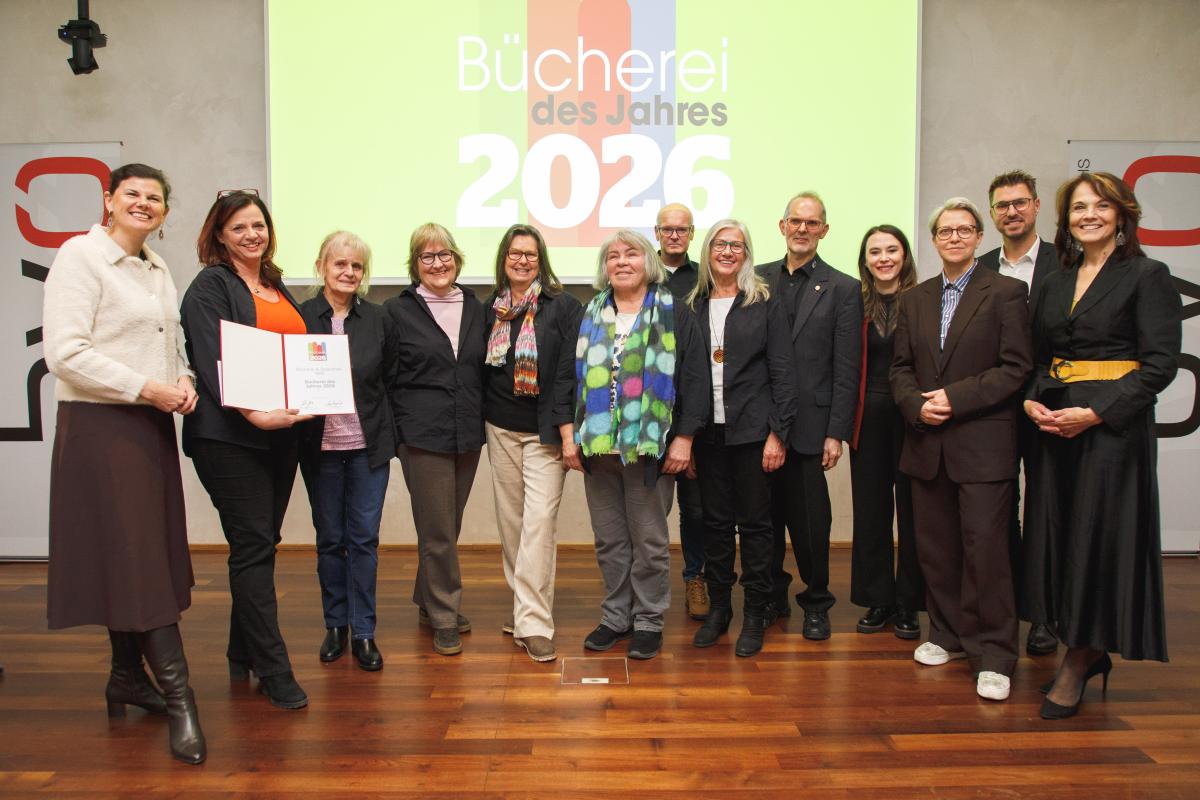Verleihung 2. Österreichischer Büchereipreis 