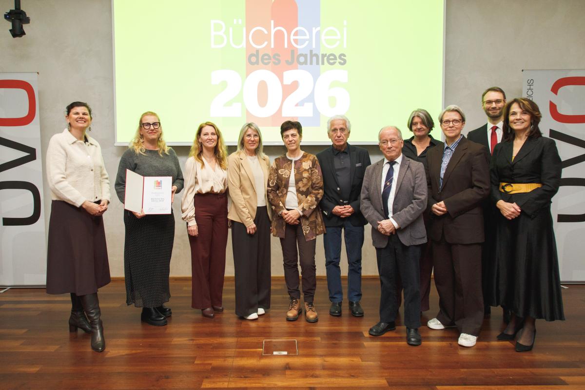 Verleihung 2. Österreichischer Büchereipreis 