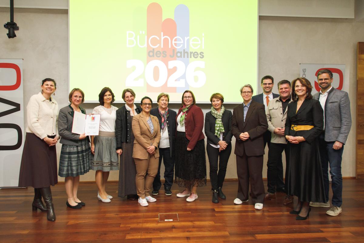 Verleihung 2. Österreichischer Büchereipreis 