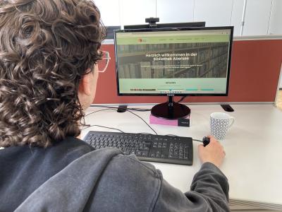 Bibliothekswebsite