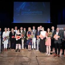 Gruppenfoto von der Preisverleihung