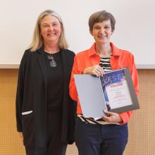 Kathrin Kneißel und Leonora Leitl