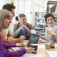Workshop in der Bibliothek