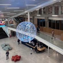 Atrium des B3-Gebäudes in Liège