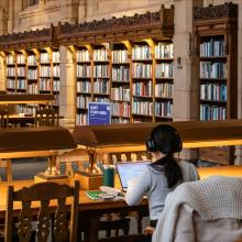 Lernen in der Bibliothek