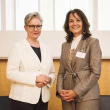 Michaela Mayr und Ursula Liebmann