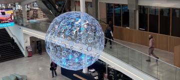 Atrium des B3-Gebäudes in Liège