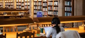 Lernen in der Bibliothek